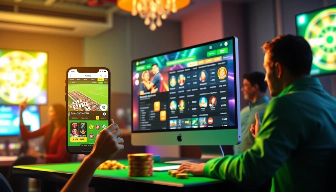 8S online gambling platform interface showcasing diverse players engaging in live sports and casino games.