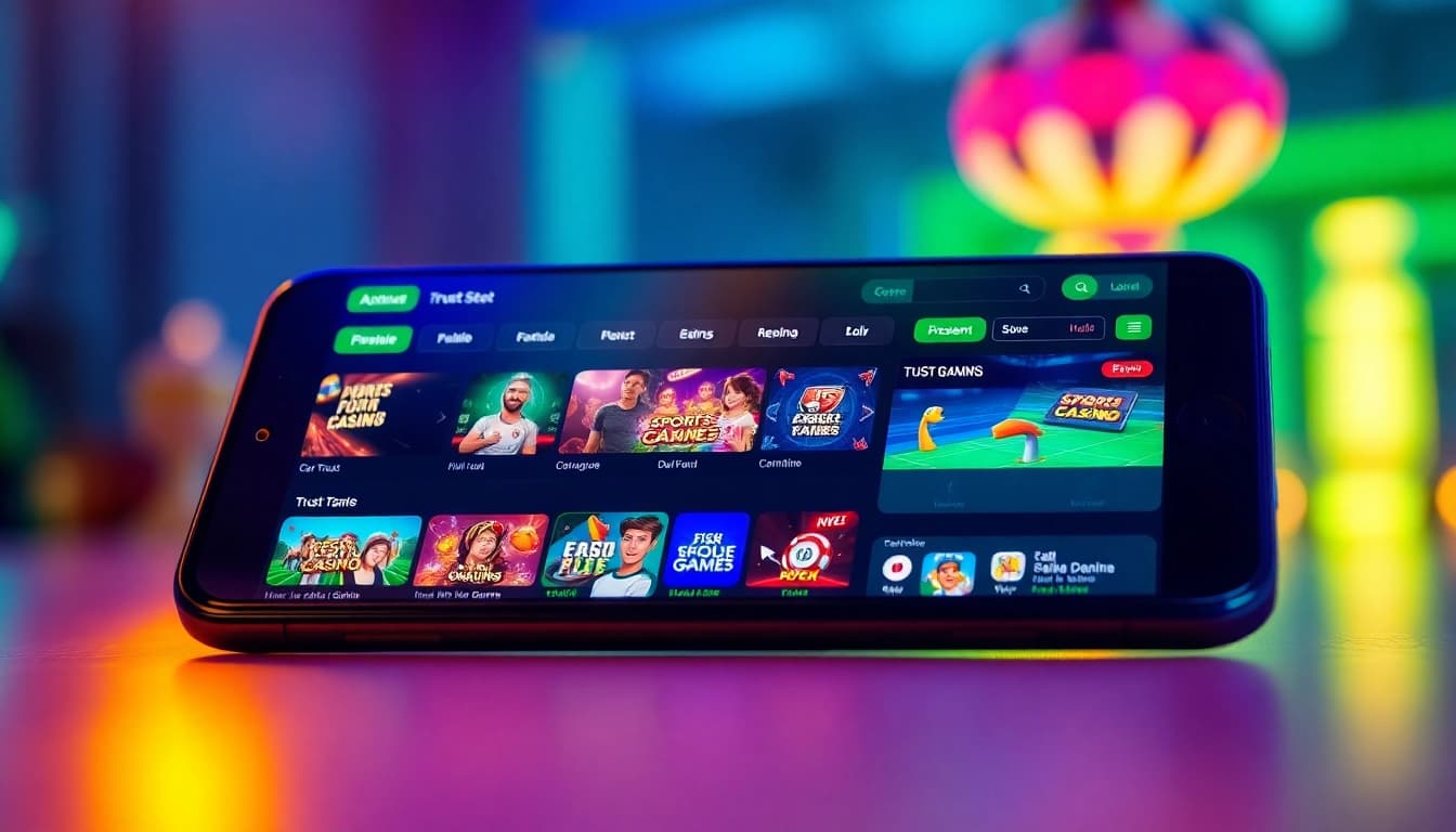 88vv online gambling interface showcasing exciting game options and user-friendly design.