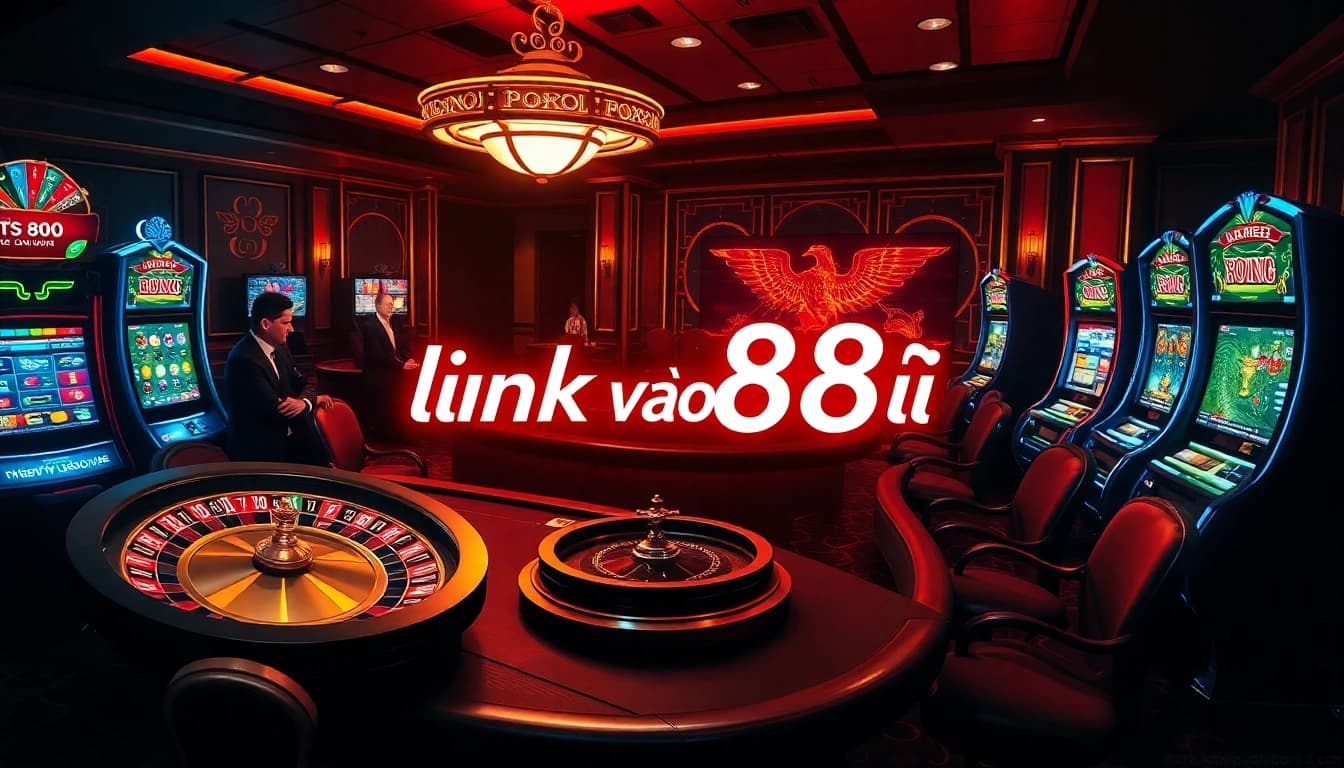 Experience the thrill of online gambling with link vào 88i at our luxurious casino scene.