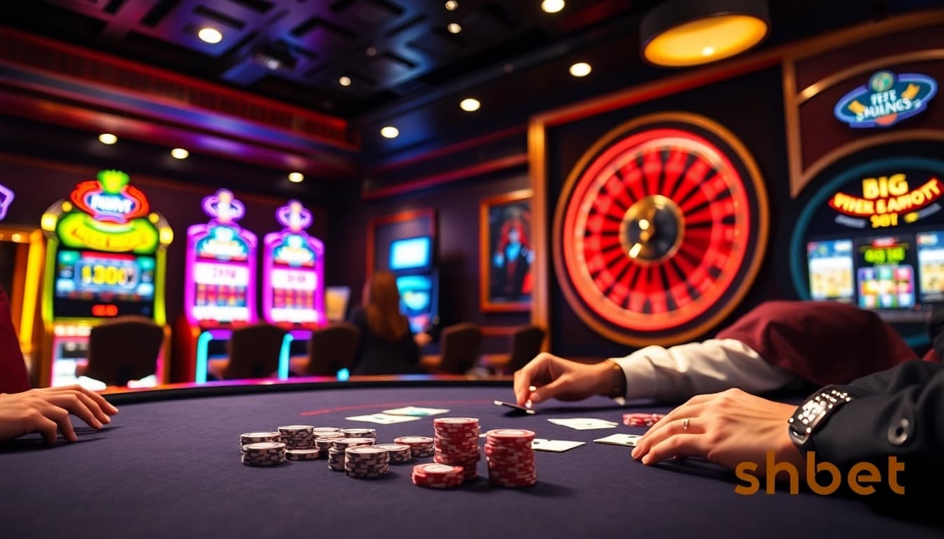 Experience the thrill of shbet with exciting casino games and professional players.