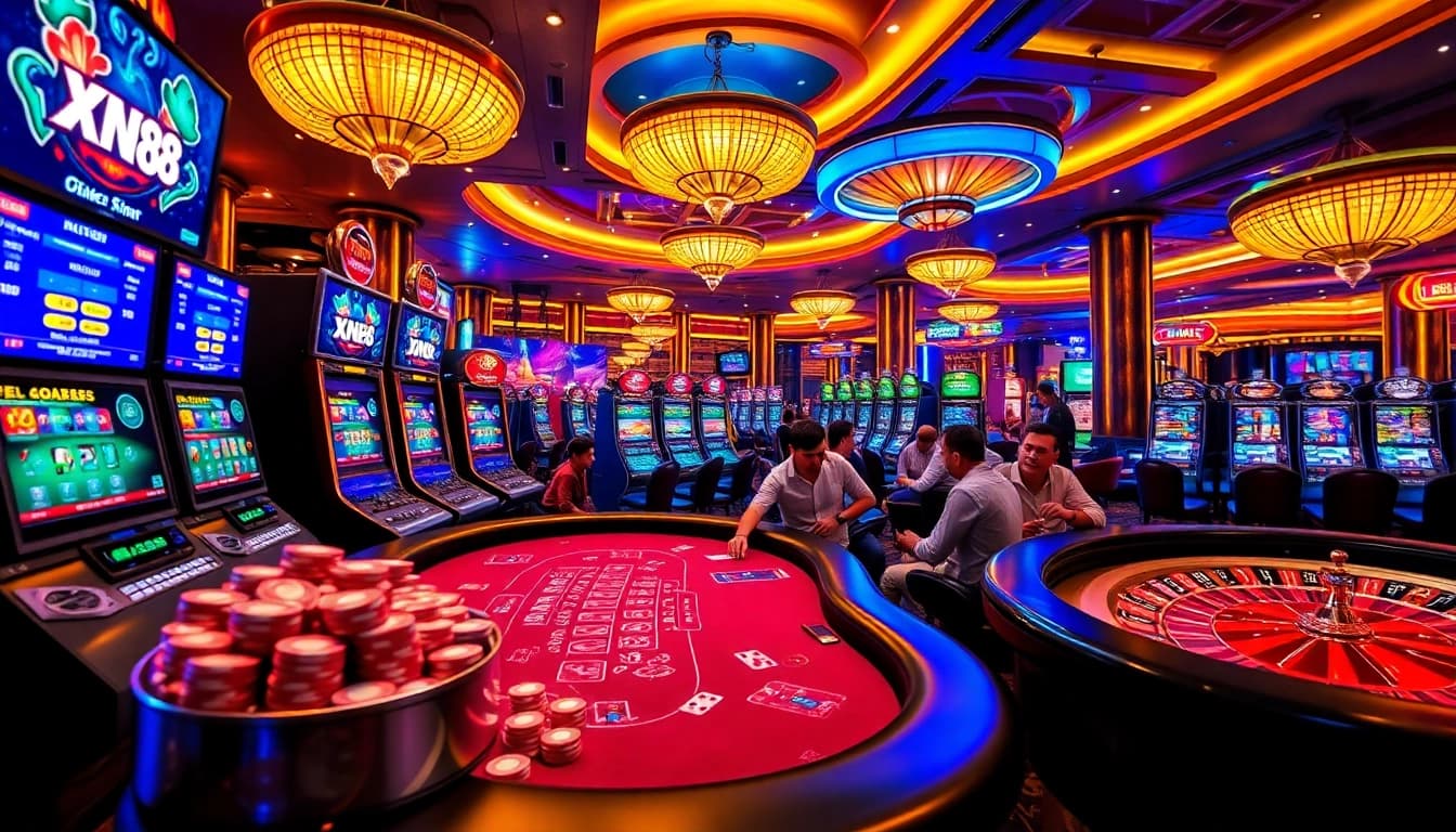 Experience the thrill of xn88 bet with vibrant casino games and lively poker action.
