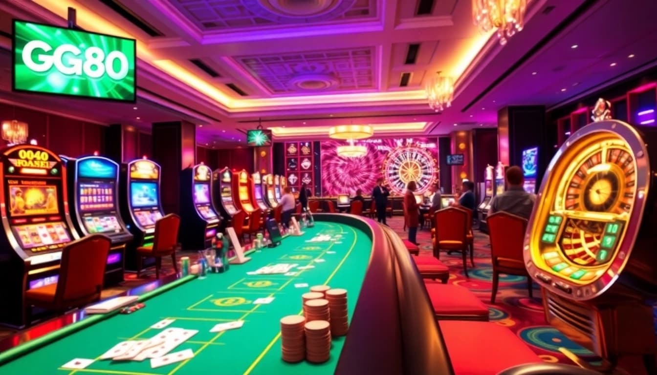Experience excitement at GG88 media with engaging online casino games featuring tables, slots, and roulette.