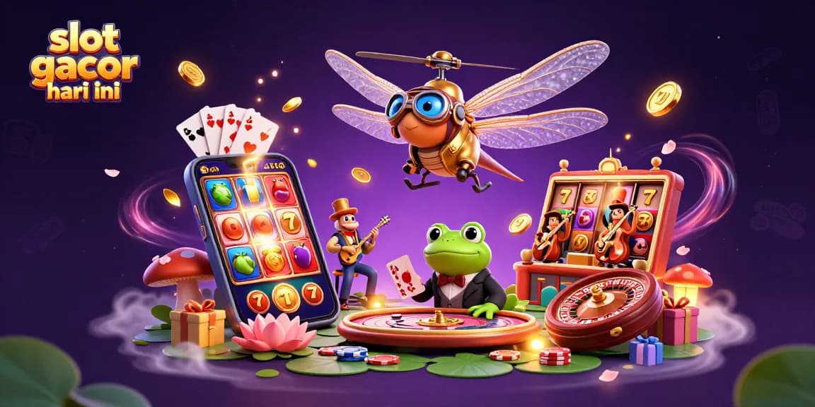 Engage in slot gacor hari ini with thrilling gameplay featuring dynamic characters and exciting gambling elements.