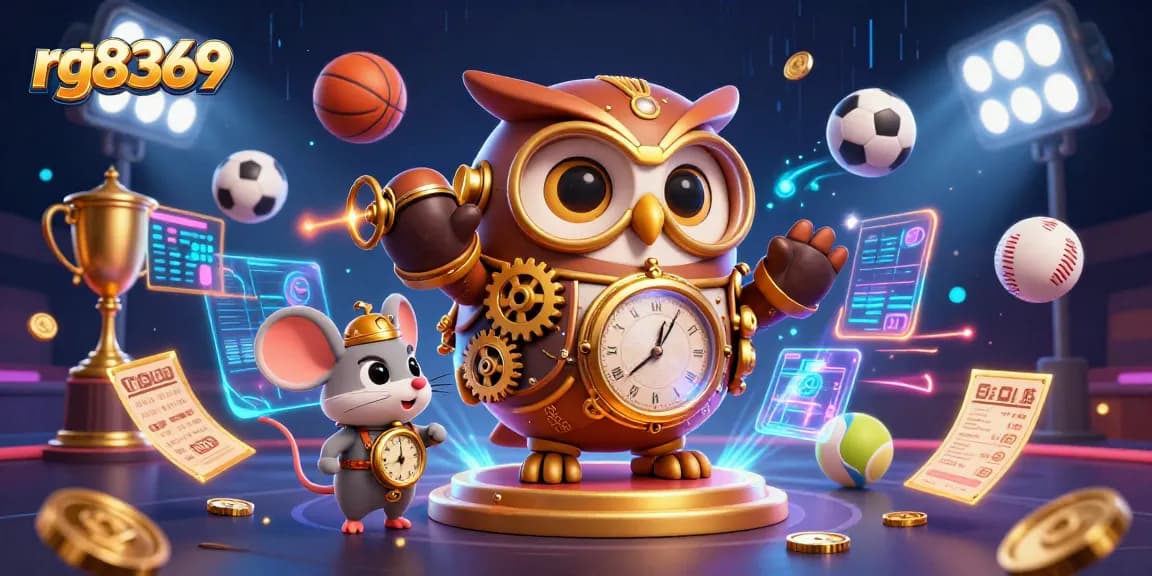Experience the thrill of rg8369 casino gaming with dynamic characters and vibrant sports elements.