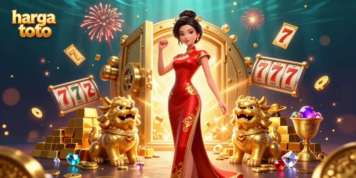 Rasakan aksi mendebarkan dengan harga toto saat seorang wanita glamor terlibat dalam adegan kasino 3D yang dinamis yang dipenuhi harta dan simbol kemenangan.