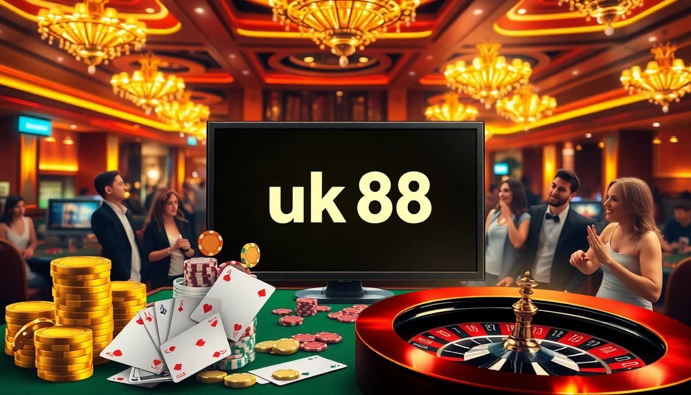 Experience the thrill of gambling at uk 88 with engaging poker games and roulette.