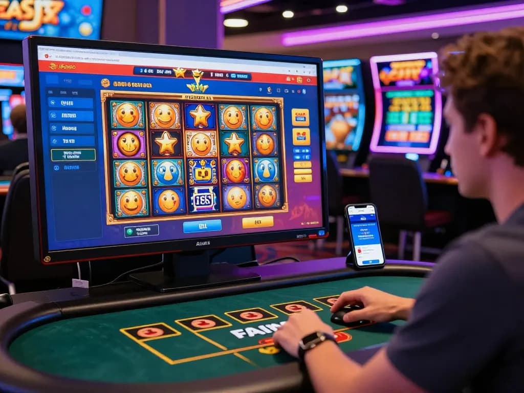 Alev Casino 414 interactive gaming platform with live dealer and vibrant slot games showcasing an exciting online casino experience.