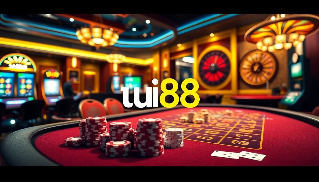 Experience an exciting casino adventure with uu88, featuring vibrant tables and thrilling gameplay.