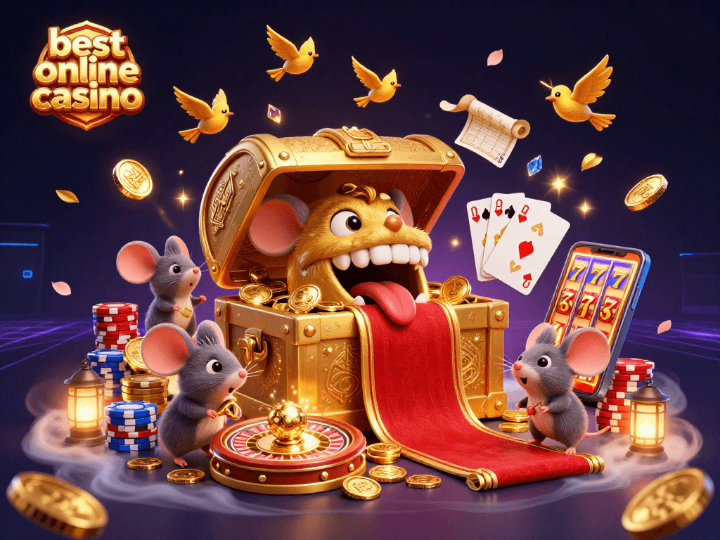 Play exciting pokies at the best online casino, featuring vibrant 3D characters and game elements.