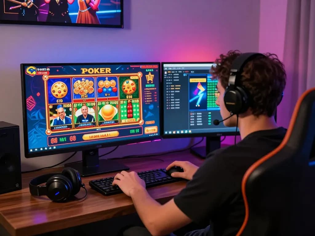 Immersive online gaming experience at https://fabetz88.com/ featuring vibrant casino games, user engagement, and dynamic visuals.