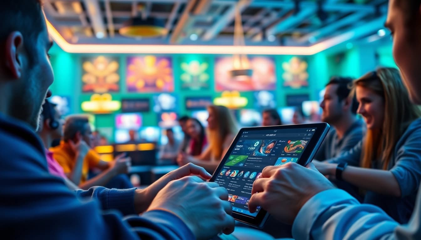 Engaged players enjoying diverse gaming options on nhacaiuytin's trusted online betting platform.