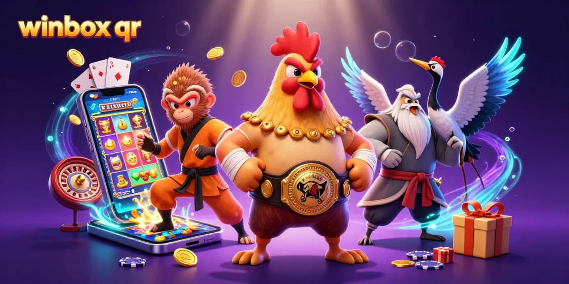 Engage with the exciting winbox qr slot gaming scene featuring unique characters.