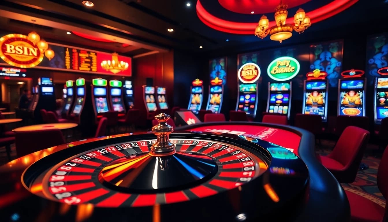 Experience elite online gambling at https://luckywin.fan/, showcasing vibrant casino excitement.