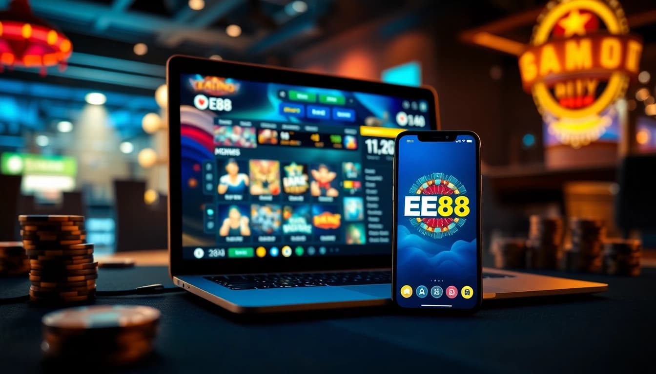 Vibrant online gaming experience at Nhà cái EE88 with engaging interface and modern technology.
