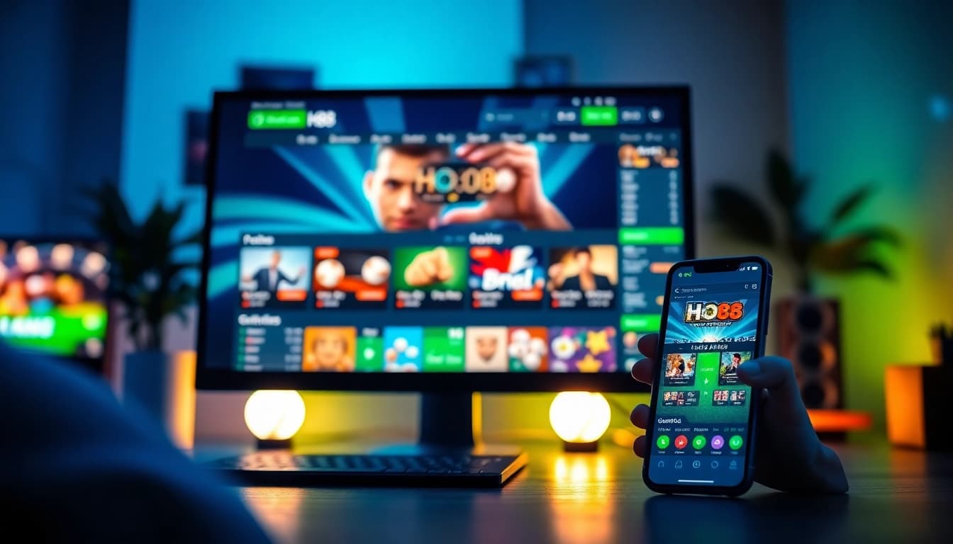Ho88 online betting platform showcasing vibrant graphics and user-friendly interface.