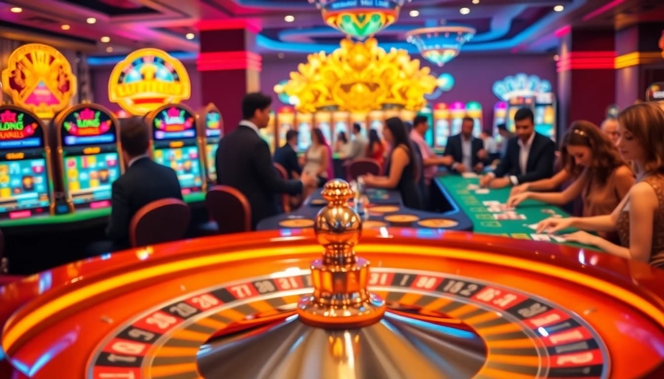 Experience the excitement of raja luck at our luxurious casino featuring vibrant games and enthusiastic players.