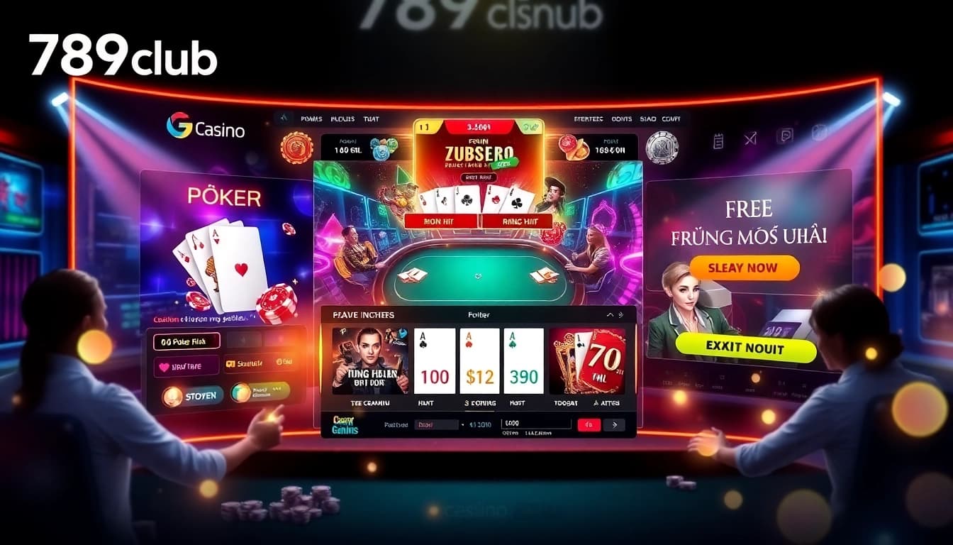 Experience the thrill of 789club with vibrant game showcases and exciting promotions.