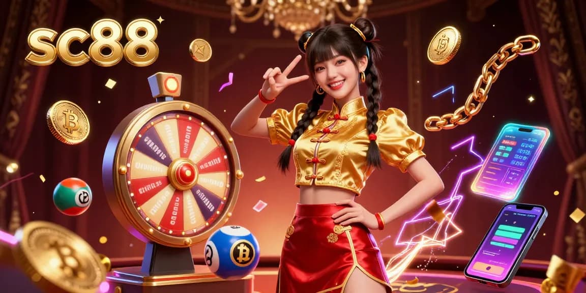 Experience thrilling gaming at sc88 with vibrant visuals and dynamic casino elements.
