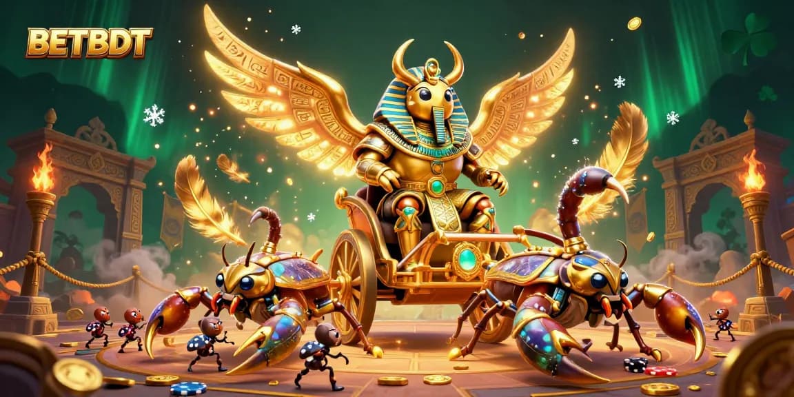 Experience thrilling action at BETBDT with captivating characters and vibrant casino elements sparking excitement.