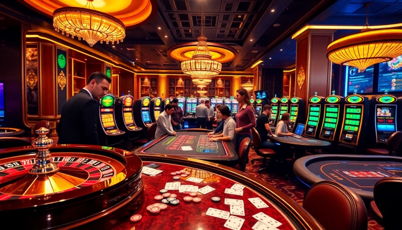 Experience the excitement at nhà cái gk88 with vibrant slot machines and engaging poker tables.
