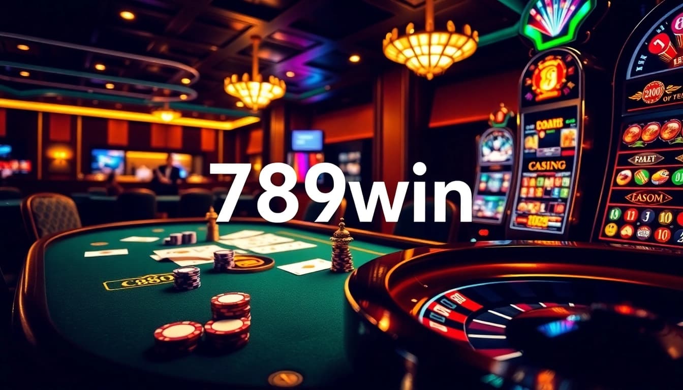 Experience thrilling gameplay at 789win with vibrant casino tables and dynamic betting elements.