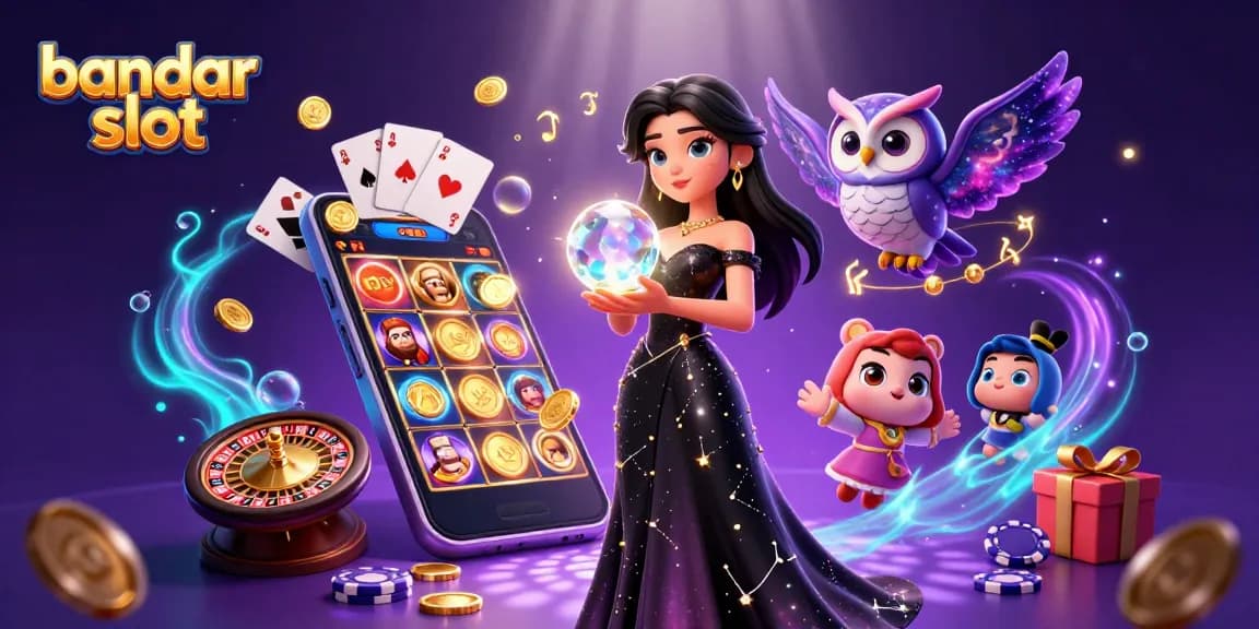 Experience thrilling wins at bandar slot with dynamic slot games and glittering casino elements.