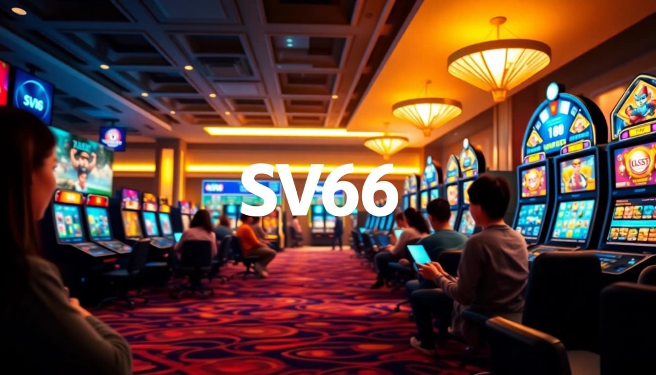 Engaging online gaming experience at https://sv66s.net/ showcasing diverse game genres with a modern interface.
