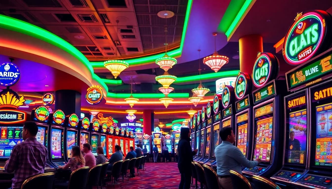 Temukan rekomendasi situs slot gacor terbaik dengan suasana kasino yang penuh warna.