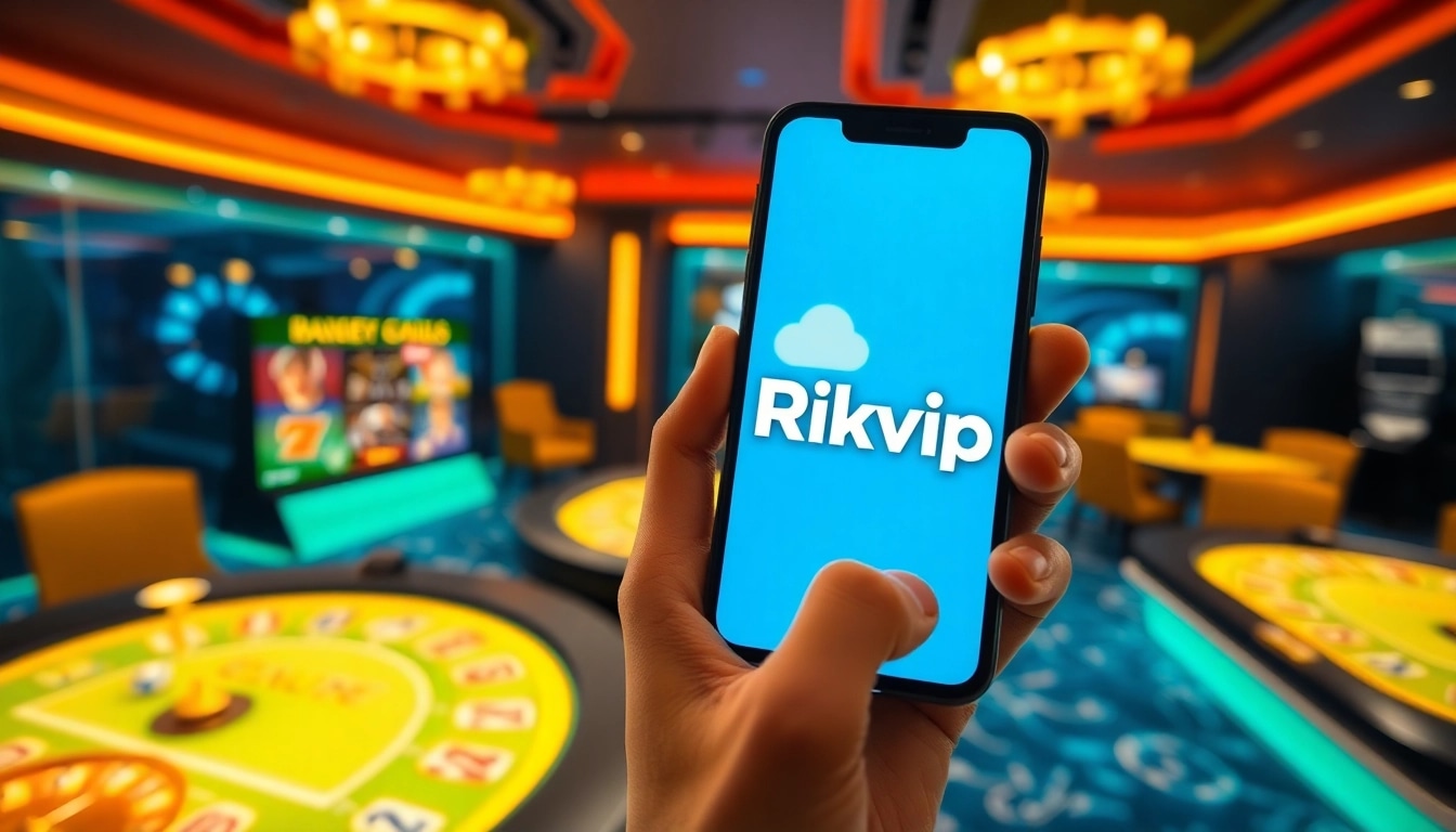 Experience the excitement of Rikvip online gaming with vibrant game graphics and a user-friendly interface.
