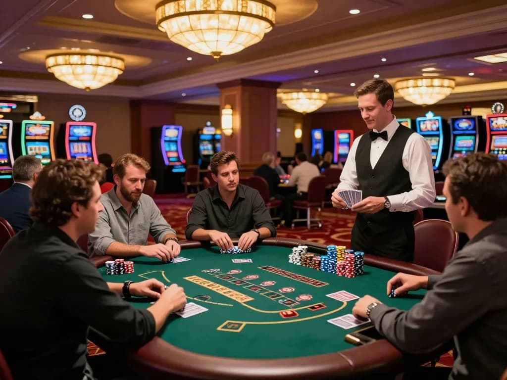 Experience the strategic thrills of blackjack with tg88 at an upscale casino table