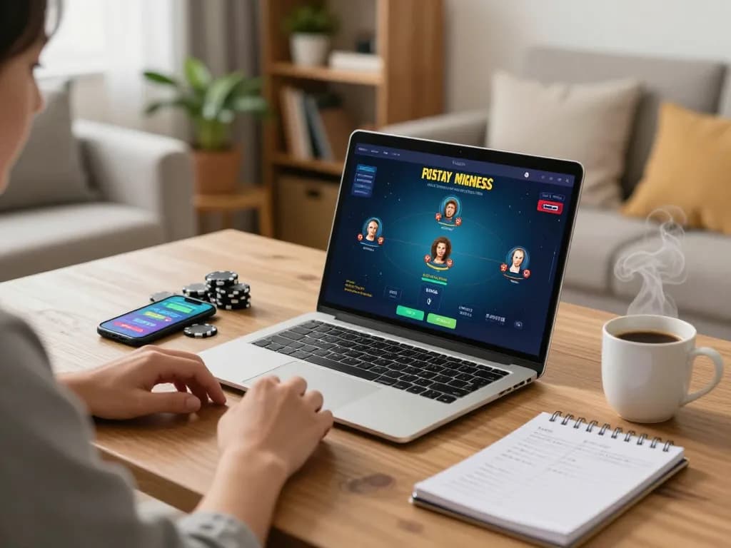 Engaging in online poker with strategic notes and a betting app for kathleenmartincoaching.