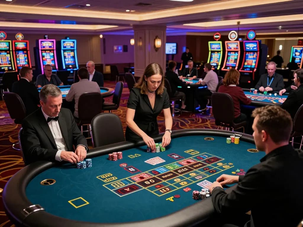 Players engaging in a thrilling roulette game at 888New casino during an exciting tournament