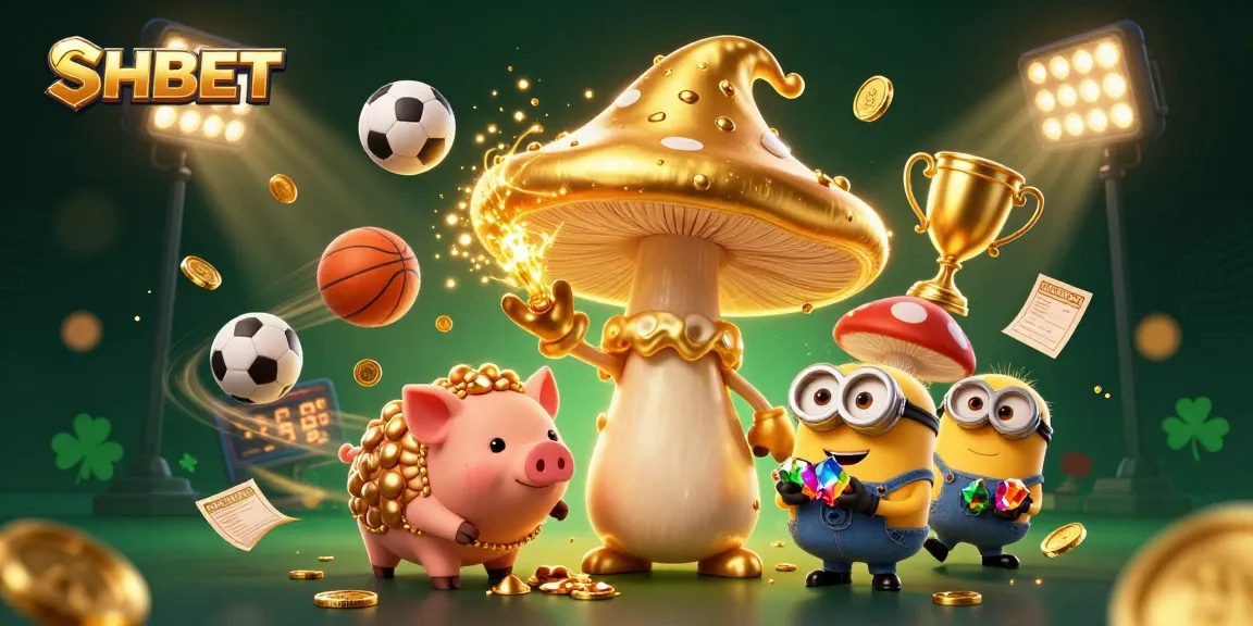 Experience winning moments with SHBET's vibrant casino scene and dynamic sports betting elements.