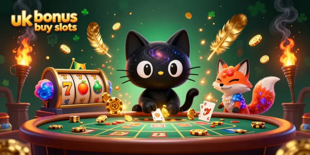 Experience thrilling gameplay with uk bonus buy slots featuring colorful characters and dynamic casino elements.