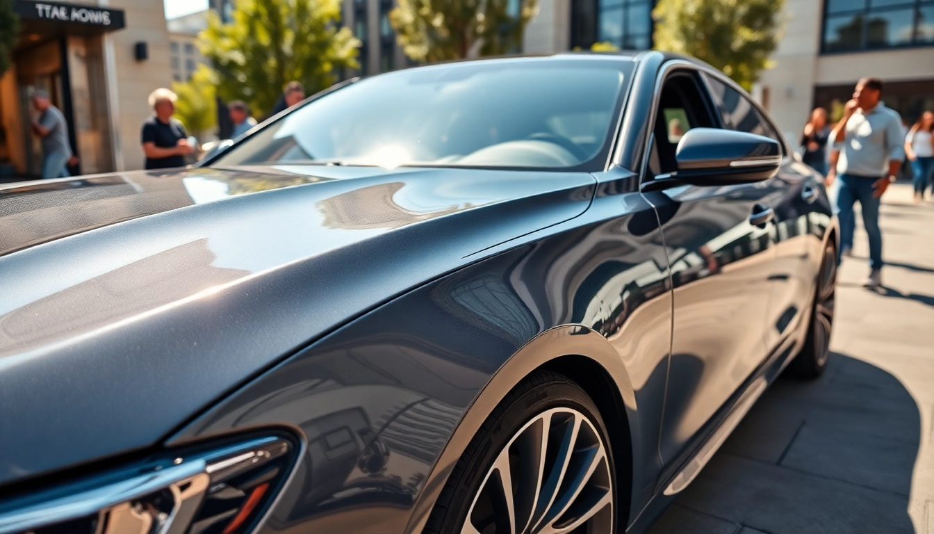 Car showcasing PPF Chattanooga’s protective qualities under sunlight.