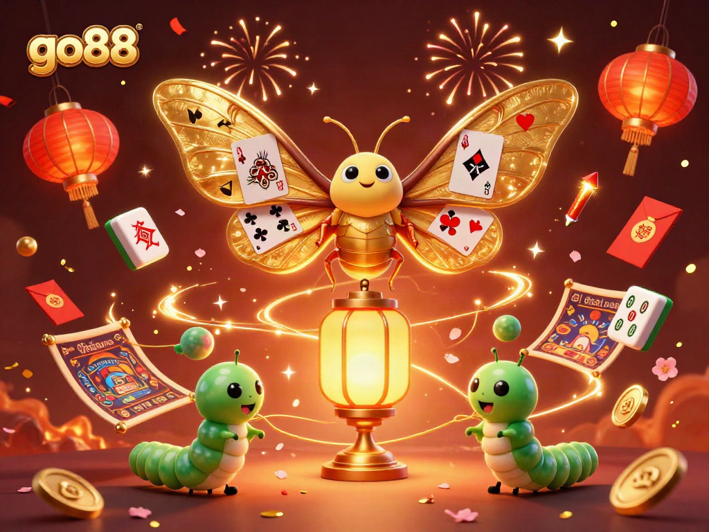 Engage with go88 gaming excitement through captivating casino-themed art featuring vibrant characters.