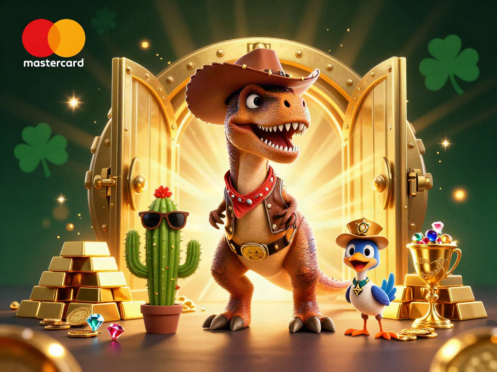 Experience thrilling gameplay at mastercard casinos with vibrant characters and treasures.