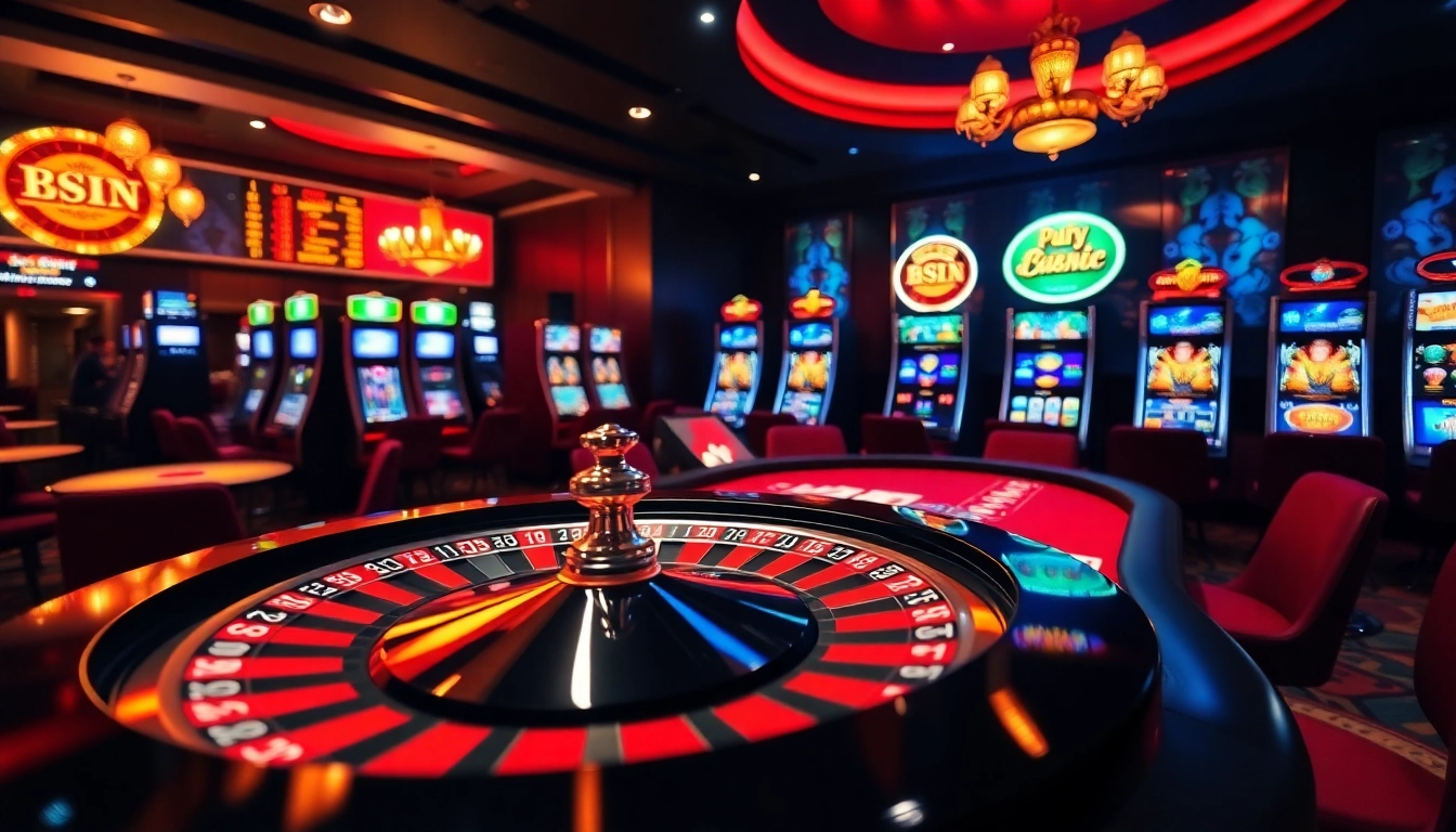 Experience elite online gambling at https://luckywin.fan/, showcasing vibrant casino excitement.