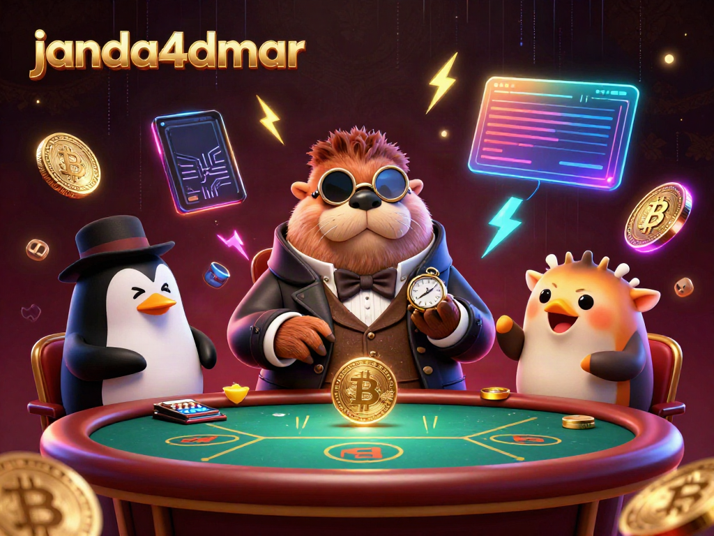 JANDA4D memberikan pengalaman bermain poker yang mendebarkan dengan karakter unik dan elemen cryptocurrency.