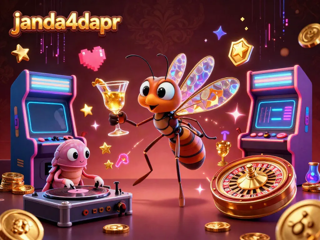 JANDA4DAPR menyajikan suasana kasino digital yang menarik dengan karakter komik 3D