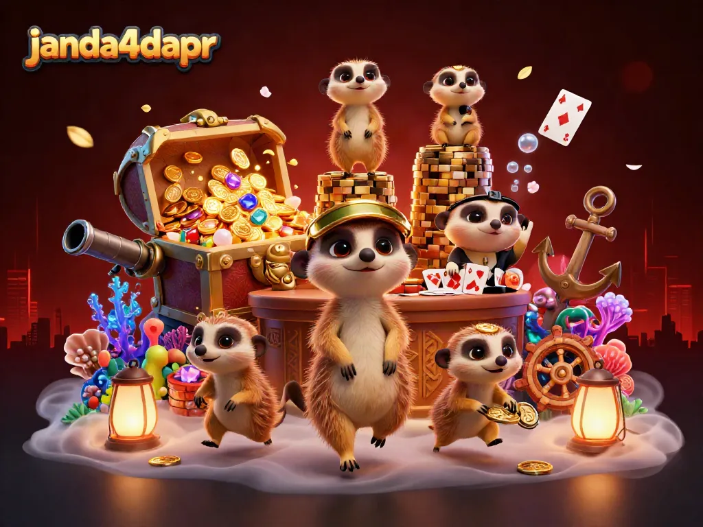 Janda4dapr menghadirkan kasino yang penuh dengan keasyikan, diramaikan oleh koloni meerkat.